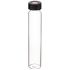 Standard Class 1 VOA Vials with Open Top Black Polypropylene Closures/Top Hat&trade; Septa 