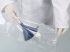 Laboratory Worker Unpacking a Burkle Polystyrene Detectable Liquid Funnel