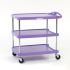 Metro myCart Series 2-Shelf Utility Carts | Corrosion-Proof Lab Carts