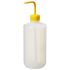 Nalgene 500 mL LDPE Wash Bottle, Yellow Cap