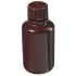 Nalgene HDPE Brown Narrow Mouth Boston Round Bottle