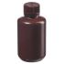 Nalgene HDPE Brown Narrow Mouth Packaging Bottle With Cap