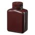 Nalgene HDPE Brown Rectangular Wide Mouth Bottle