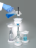Pouring Liquid Into a Funnel with Filter Paper on a Burkle Funnel Stand