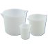 Heavy Wall HDPE Beakers, 50 - 1000mL