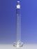 PYREX&reg; Single Metric Scale Graduated Cylinders, Standard Taper Stopper, To Contain