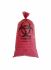 Red Autoclavable Polypropylene Biohazard Bag for Sterilization