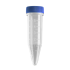 Polypropylene Conical Bottom Centrifuge Tubes, Blue Screw Cap