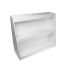 TrippNT PVC White Angled Triple Safety Shelf