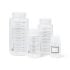 United Scientific UniStore 125 mL Polypropylene Graduated Wide Mouth Bottles