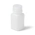 United Scientific UniStore 60 mL HDPE Wide Mouth Square Bottles