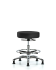 Chrome Base Vinyl Stools, Medium Bench Height