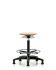 Nylon Base Wood Stools, High Bench Height