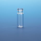 JG Finneran 9-090-3 Clear Borosilicate Glass Precleaned and Certified VOA Vial with White Polypropylene Solid Top Closure and PTFE Lined Pack of 100 60mL Capacity 24-400mm Cap Size 