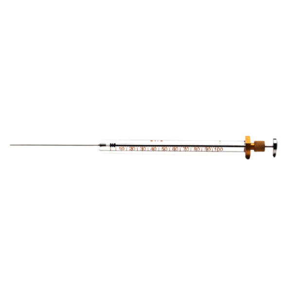 L-MARK Gold Autosampler Syringe, PTFE Plunger