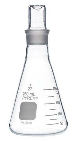 PYREX® Erlenmeyer Flask with Standard Taper Stopper | The Lab Depot