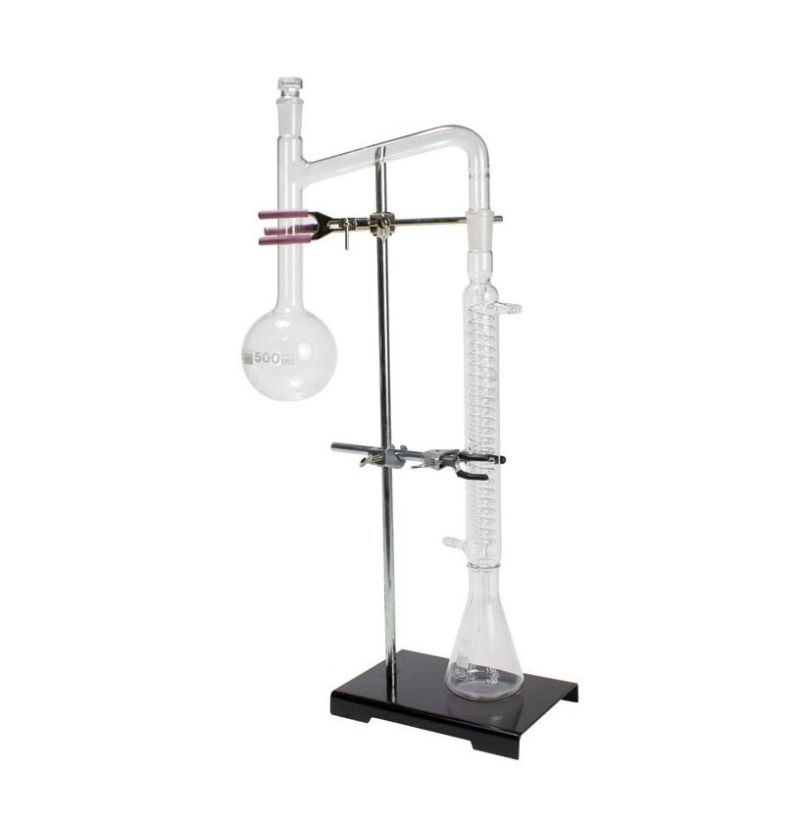 Complete Distillation Apparatus Set | Borosilicate Glass | United ...