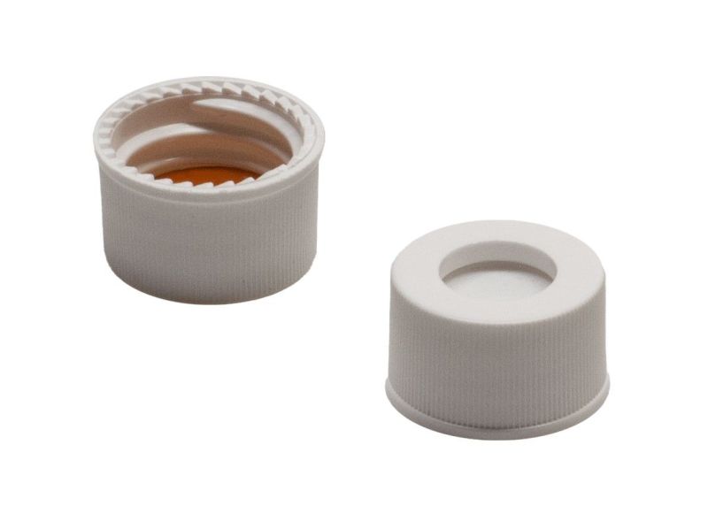 13-425 mm Polyimide/Silicone Lined Polypropylene Closures