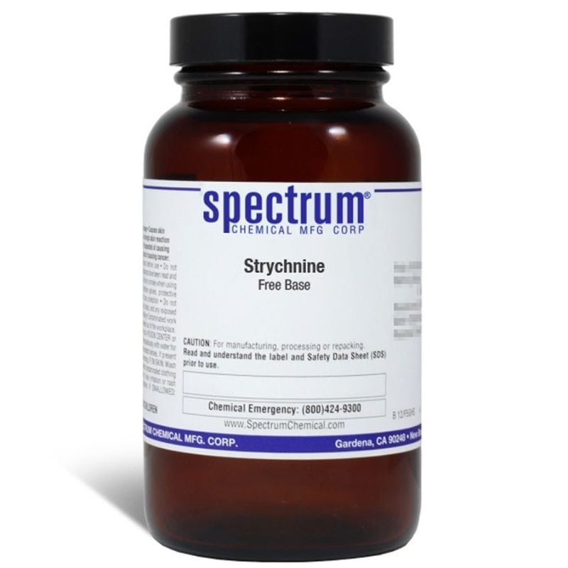 Strychnine, Free Base | Spectrum Chemical
