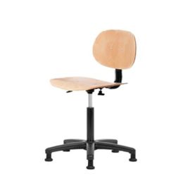 The Lab Depot Wood Laboratory Chair Medium Bench Height 21 28 5