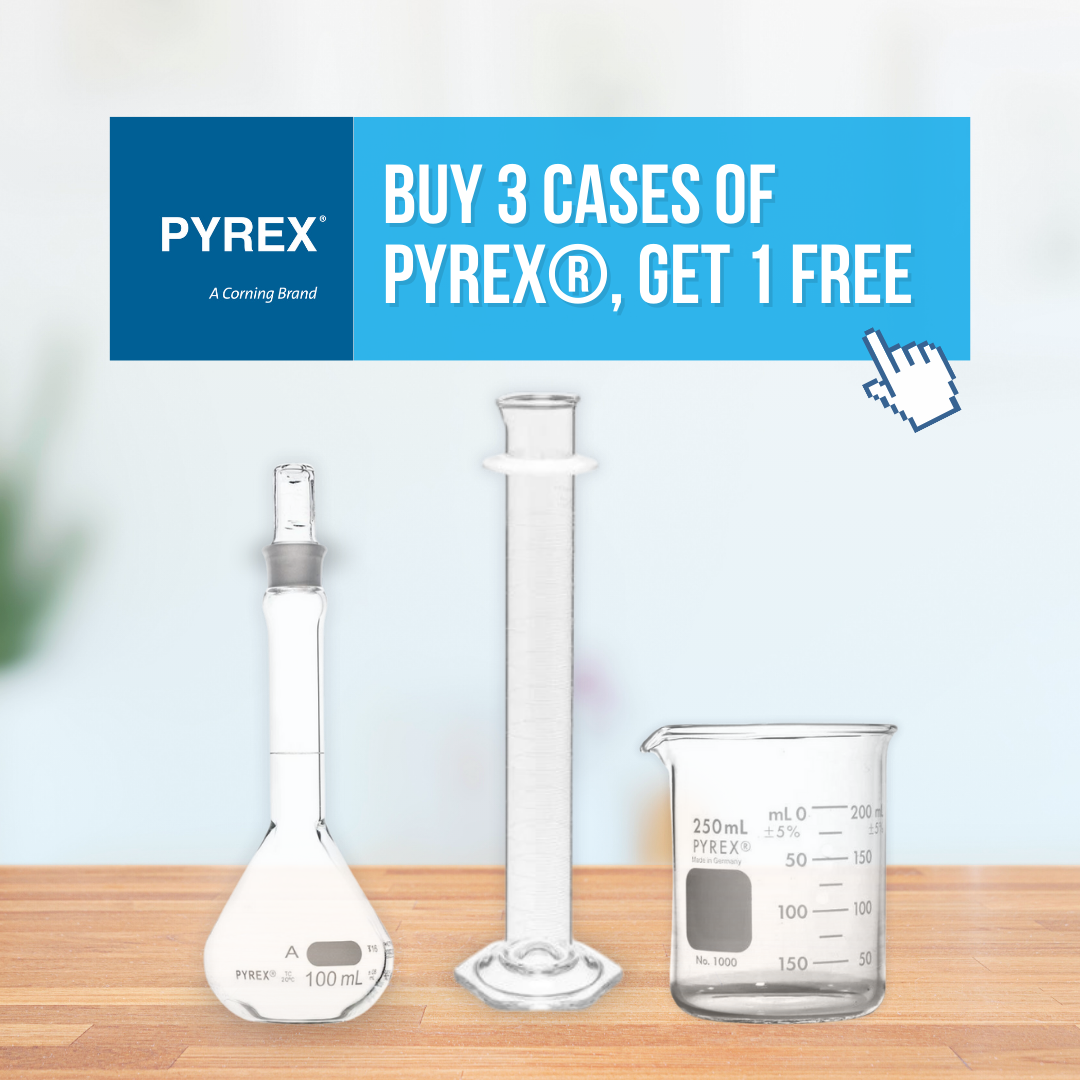 Buy 3 Cases of PYREX® Glassware, Get 1 Free