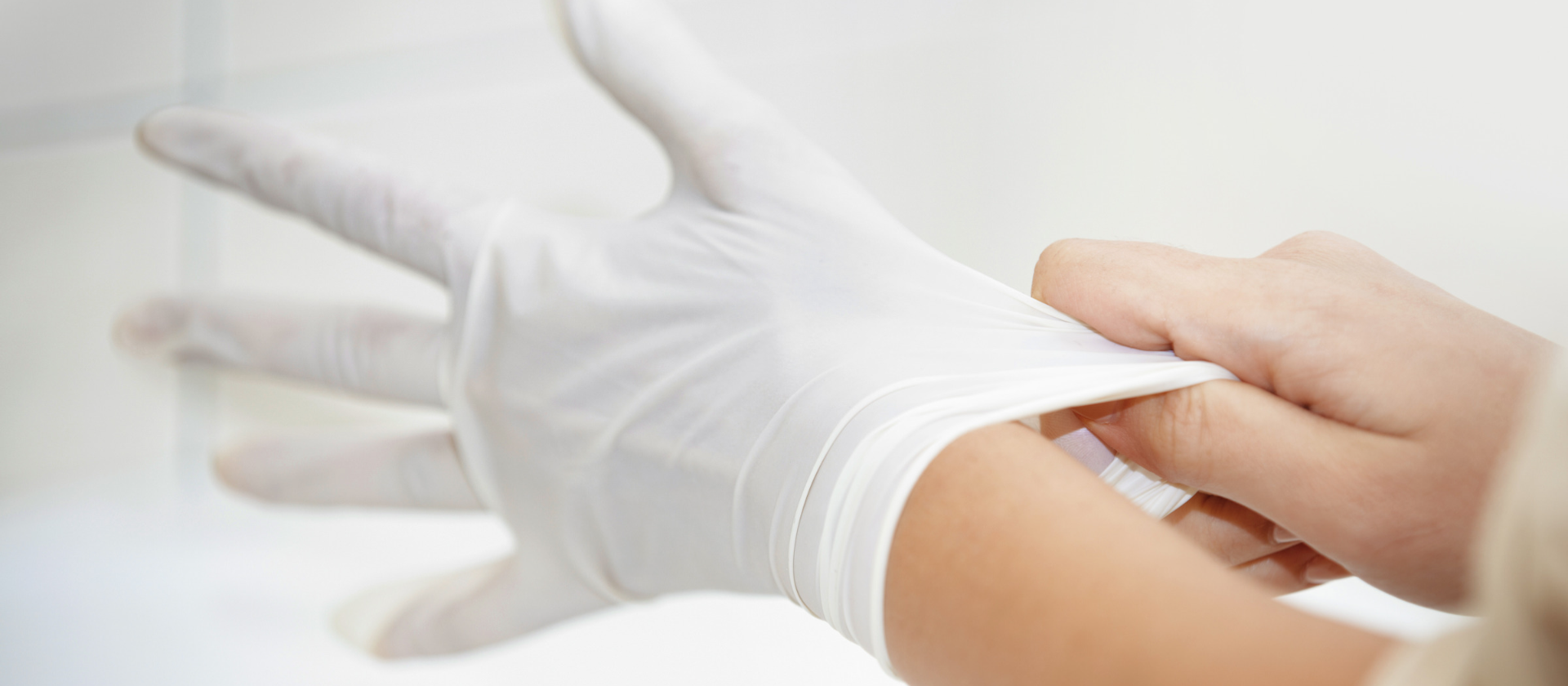 Chlorination in Gloves