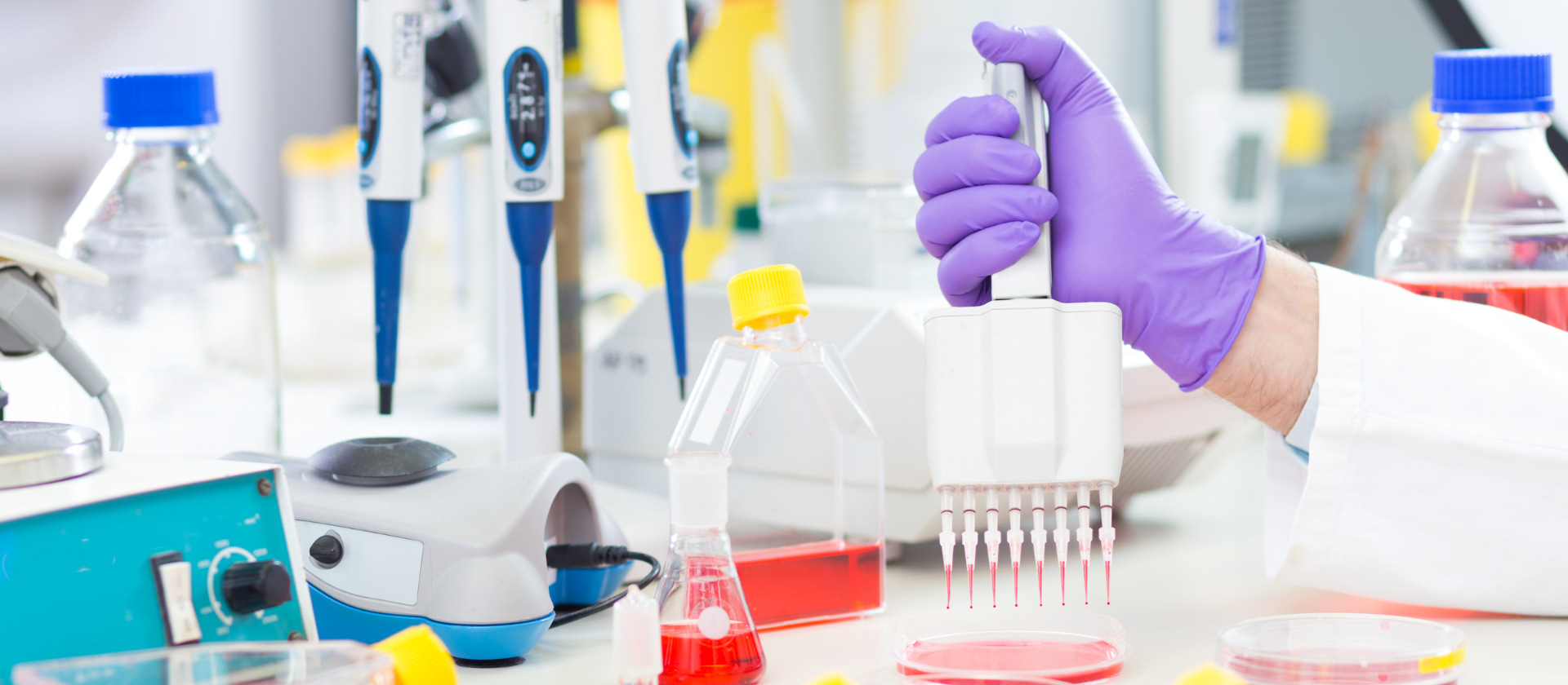 Laboratory Space with Pipettor