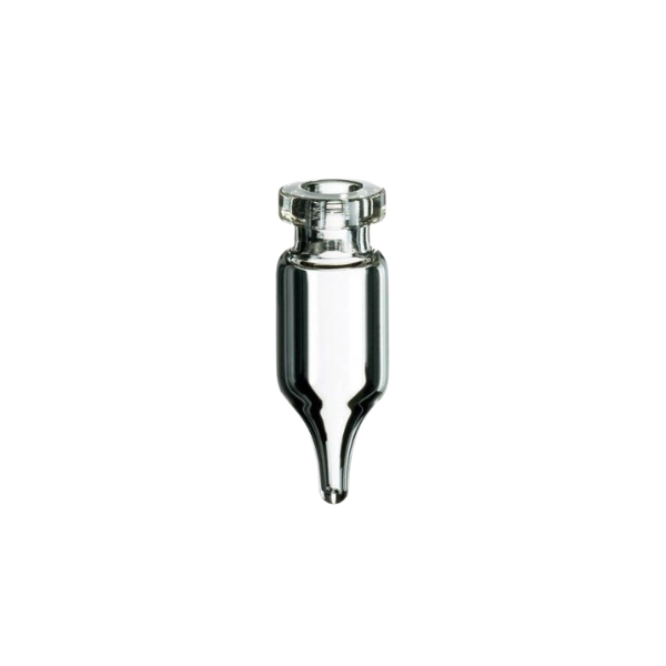 1.1mL Limited Volume Wide Opening Crimp Top Vials, Tapered Bottom, 11mm Finish