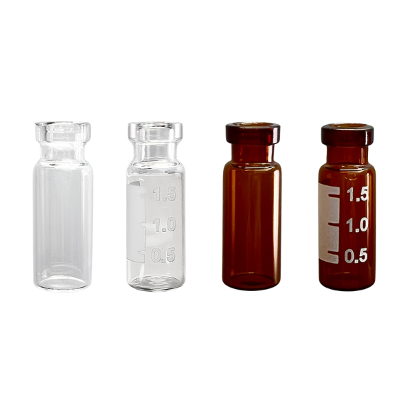 2.0mL Wide Opening Crimp Top Vials, 11mm Finish