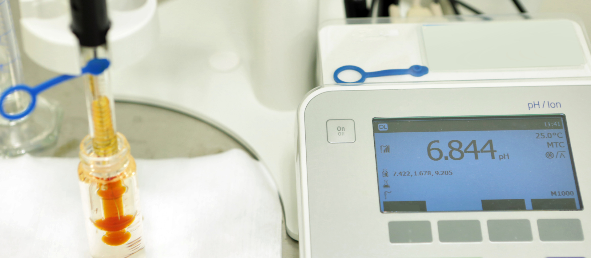 electrode and buffer