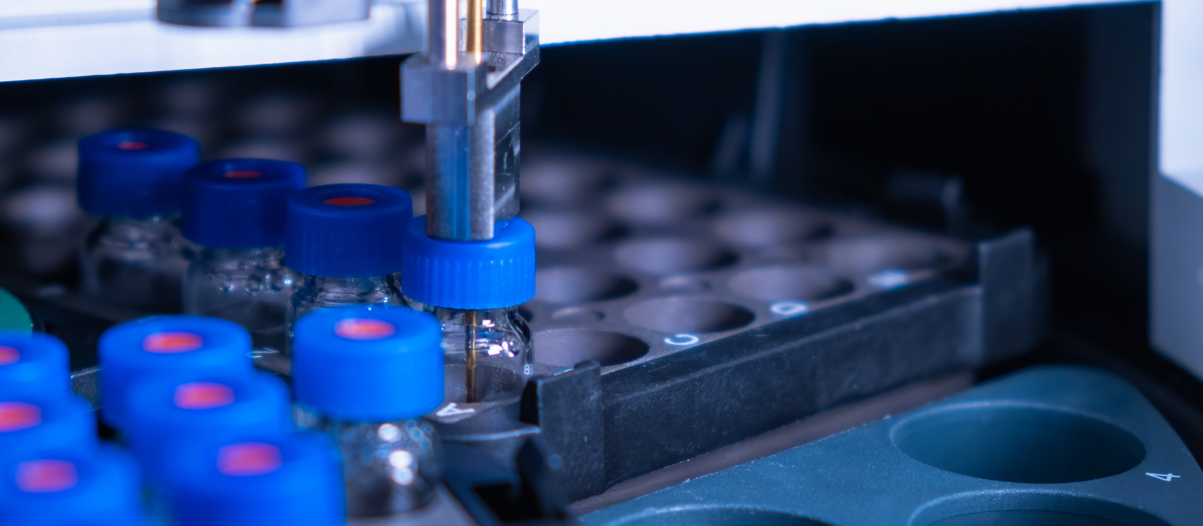 Autosampler Syringes In Use