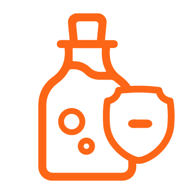 Chemical Resistance Icon