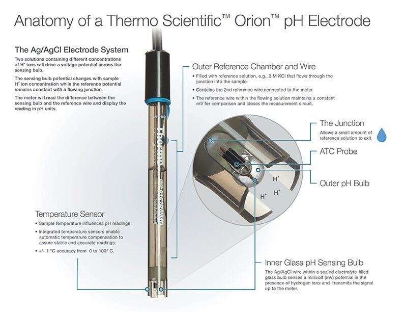 Anatomy of a pH Electrode