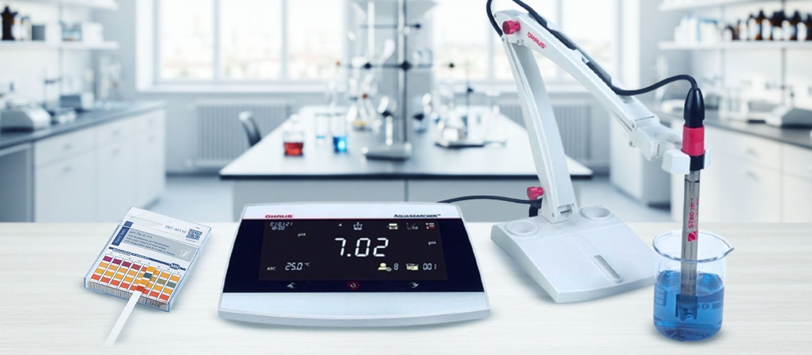 pH Meter & pH Test Strip For Analytical Testing