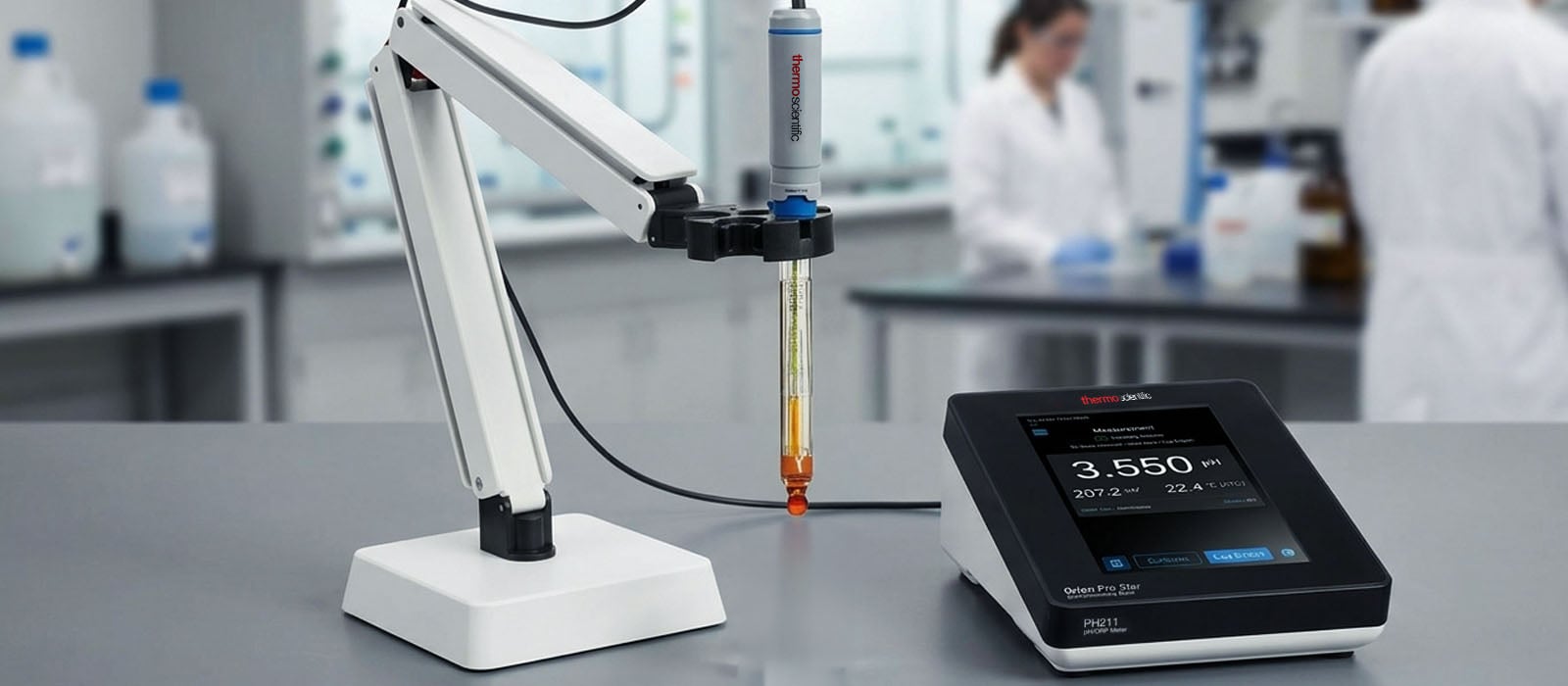 How to Calibrate a pH Meter: Thermo Scientific Orion Star A211 with an Orion pH Electrode