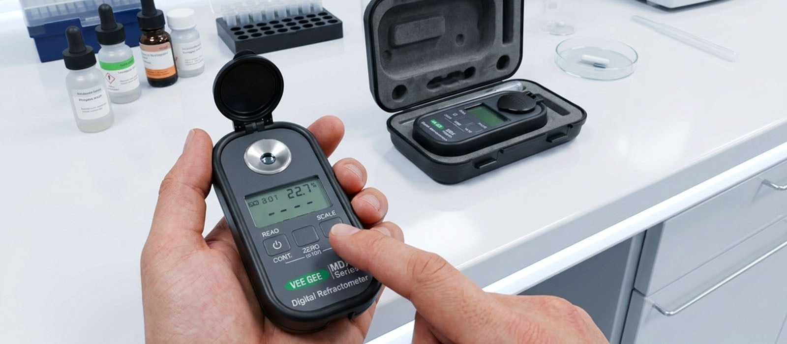 Using a Brix Refractometer in the Lab
