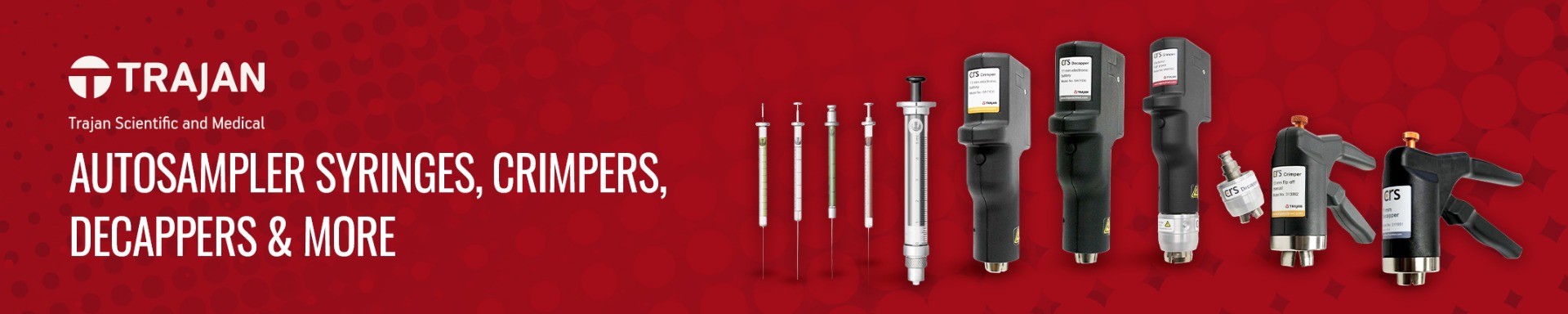 Autosampler Syringes, Crimpers, Decappers & More