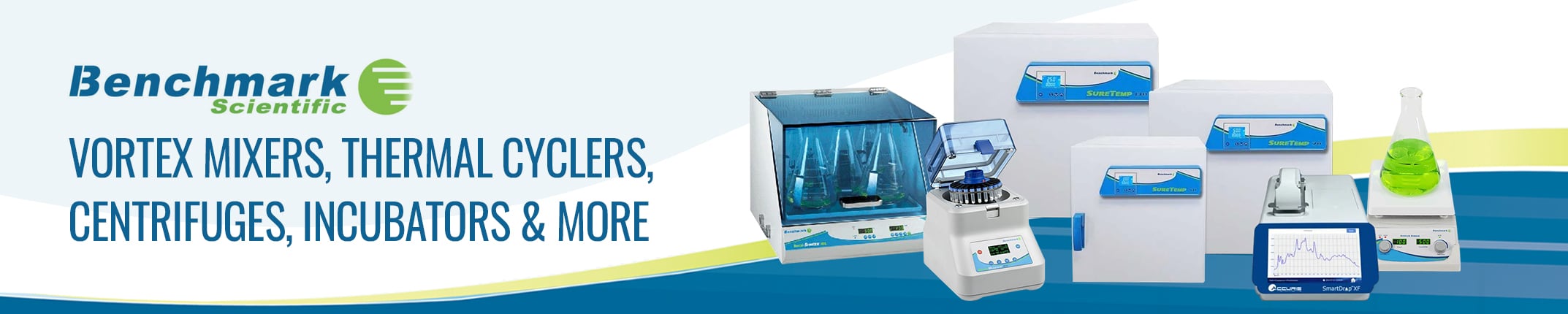 Benchmark Scientific Product Banner