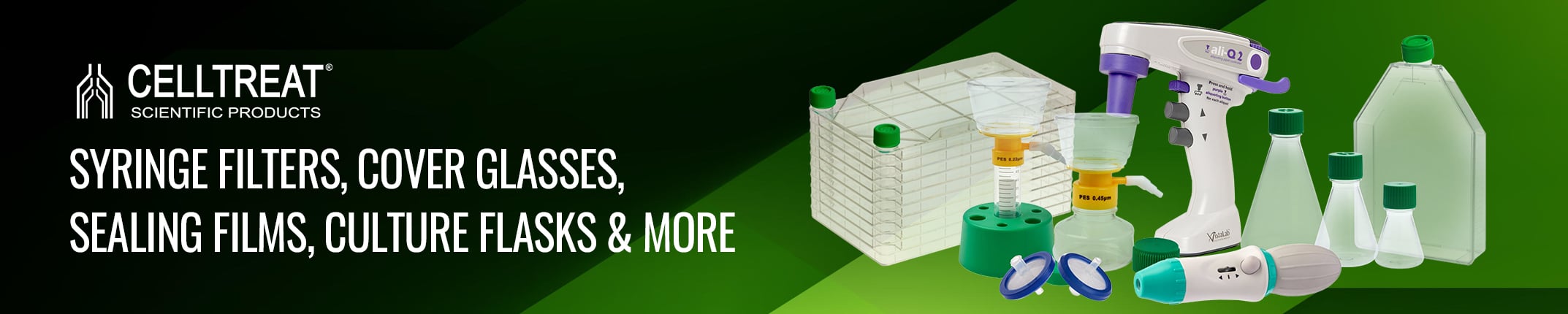 CELLTREAT Product Banner
