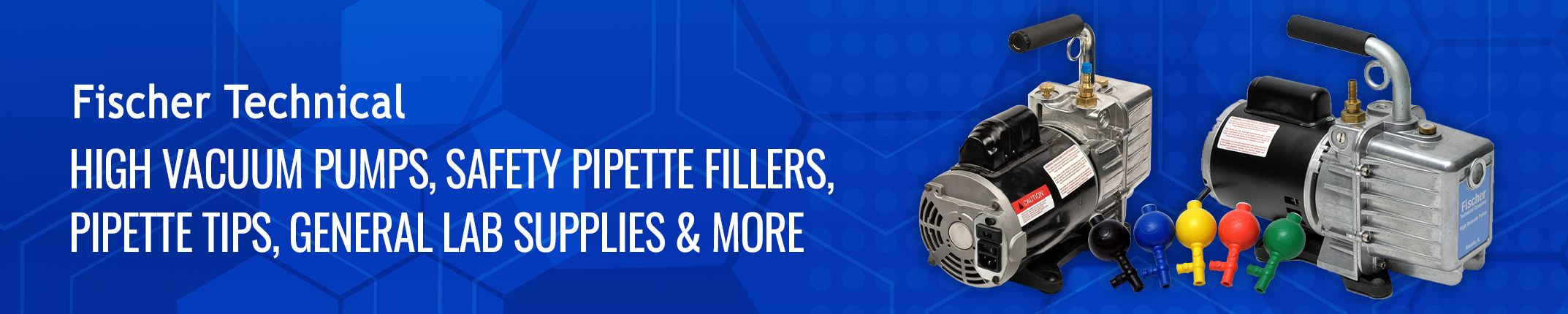 Fischer Technical Company Products Banner