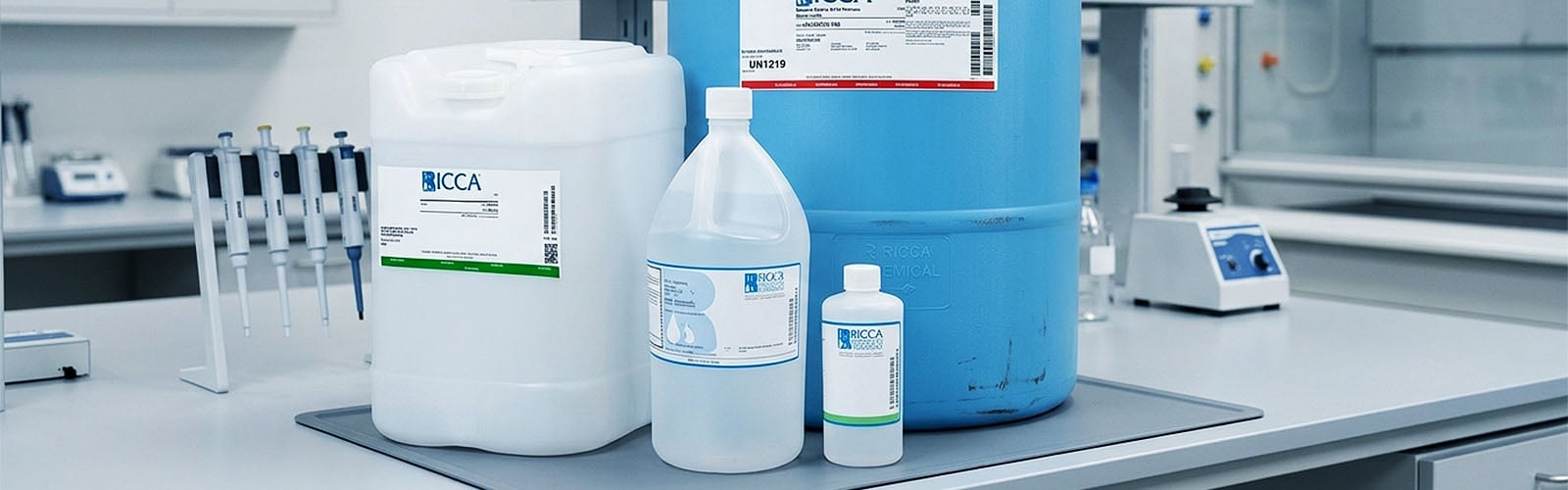 Ricca Chemical Isopropyl Alcohol in Quality Control Laboratories