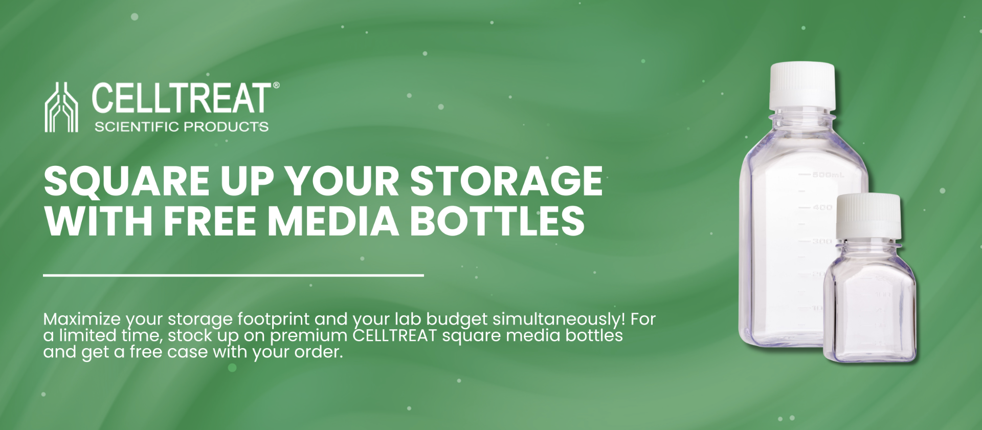 Exclusive Offer, B2G1 Media Bottles