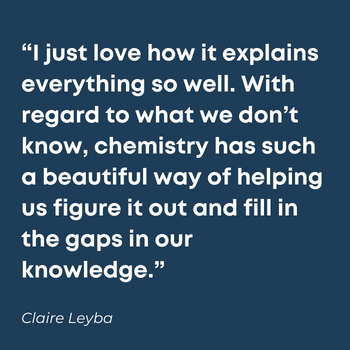 Claire Leyba Quote