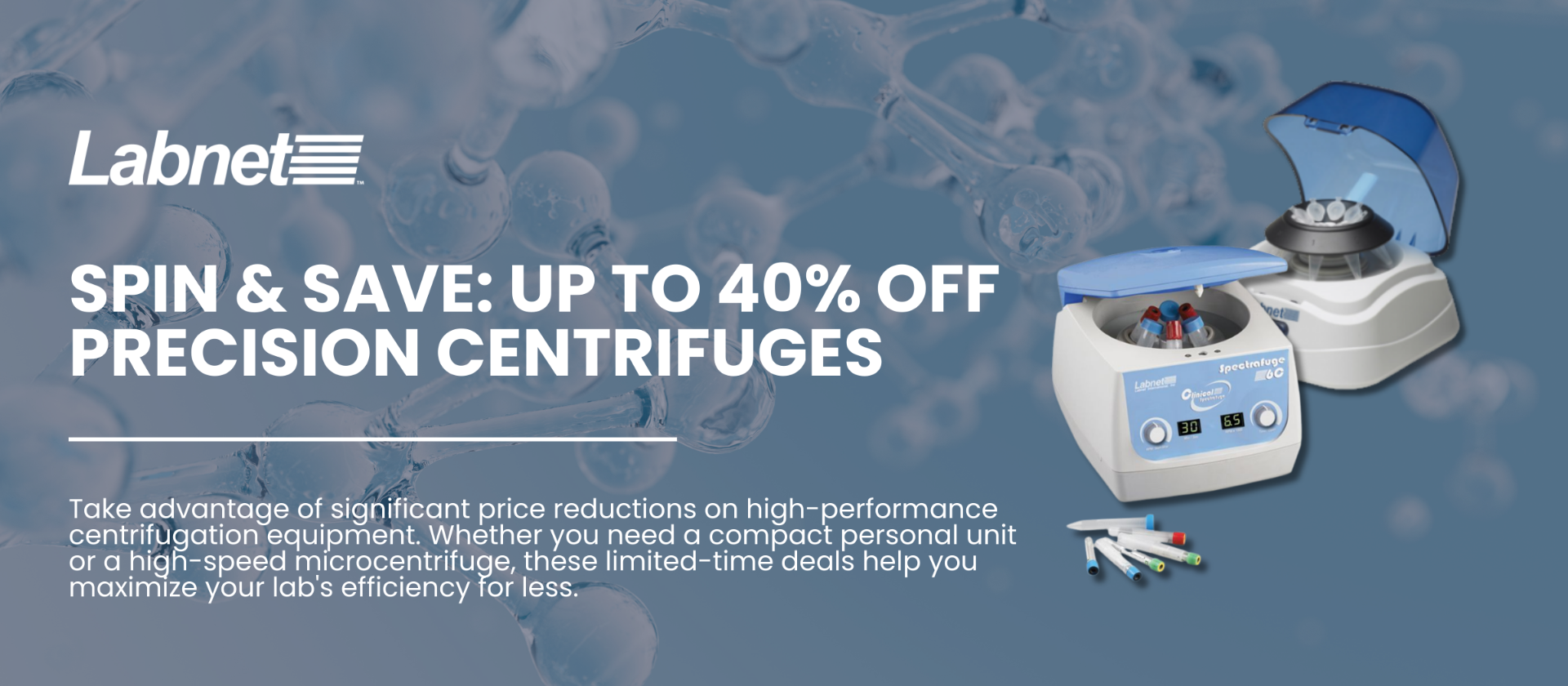Centrifuge Savings
