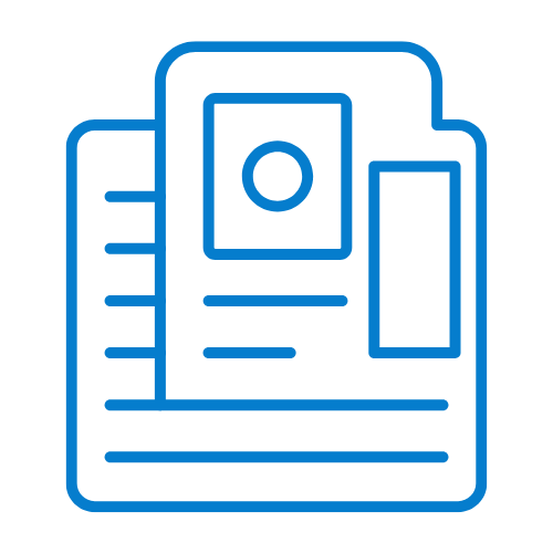 Icon showing a conical insert for maximum sample recovery
