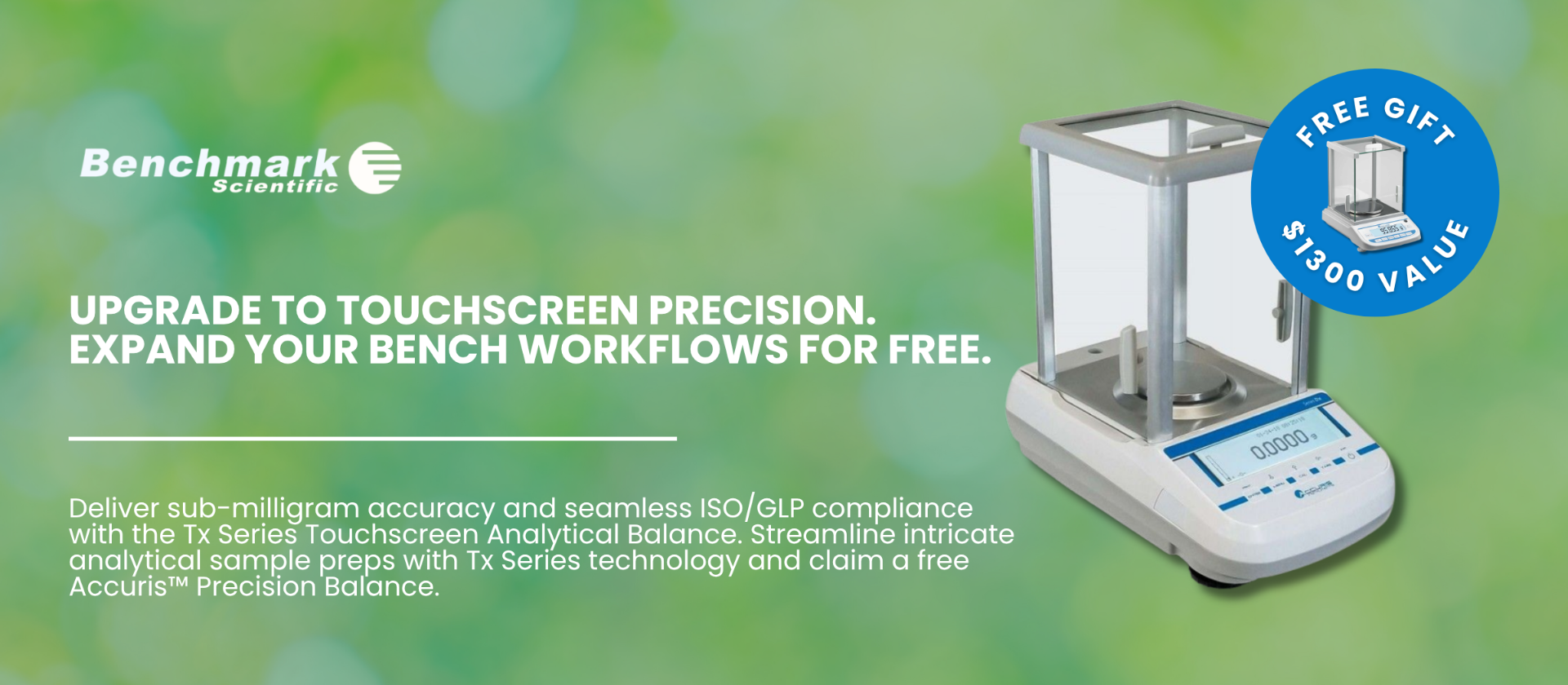 Free Accuris Precision Balance Offer