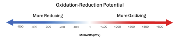 Oxidation-Reduction Potential Scale via Millivolts