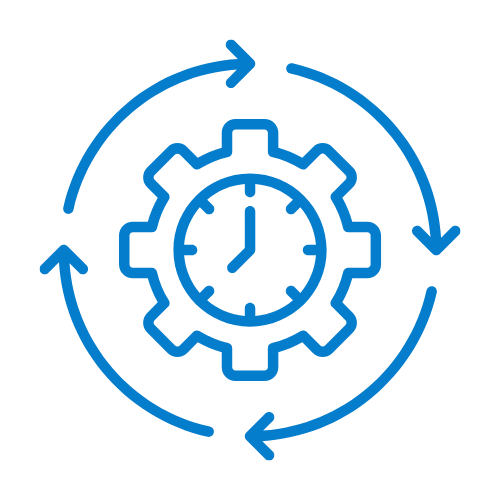 Icon showing a focused injection area